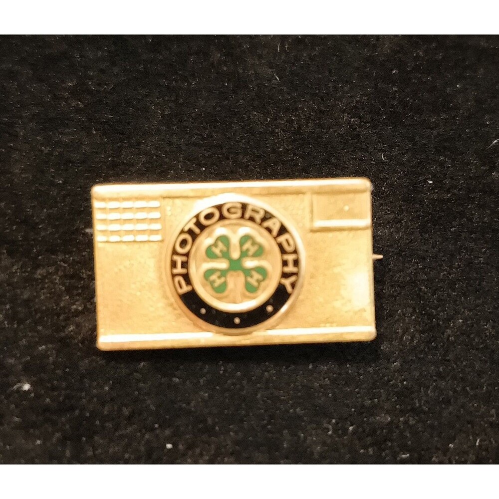 Vintage 4-H Photography 1/20 10K GF Pin Award Eastman Kodak Company
